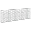 vidaXL Gabion med 3,5 mm tråd og 5x10 cm mesh 450x30x150 cm