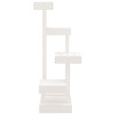 Vidaxl Kattetre Hvit 45.5X49X103 cm Heltre Furu