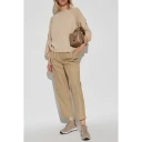Max Mara Dame Strikkevarer Beige M,