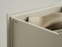 String Relief Kommode Lav med Ben Beige