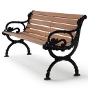 Byarums Bruk Byarum sofa / 125cm / g:svart / v:oljet mah. Byarums Bruk