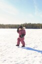 Lindberg Colden Babydress Dry Rose 74