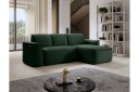Ume 4 seter Sofa med Sjeselong   Grønn