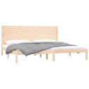 vidaXL Sengeramme heltre 200x200 cm