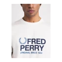 Fred Perry Herre Topper Hvit M,