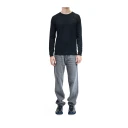 Karl Lagerfeld Herre Strikkevarer Svart 2XL,