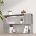 vidaXL Bokhylle gr? sonoma 100x24x63 cm konstruert tre