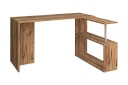 Skrivebord Kvarnbo 130 cm med Oppbevaring 2 Hyller   Lysebrun