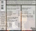 Atterberg, Andersson, Levin  Concerto For Violin / Cello & Orchestra  CD