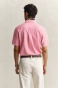 GANT Reg Cotton Linen Ss Shirt Pink S