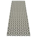 Pappelina Honey matte 70x225 cm charcoal / vanilla