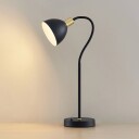 Lindby Genora bordlampe i svart