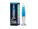 iTotal - LED Lava Lamp w/Blue Light - Silver Base and White Wax (XL2674)