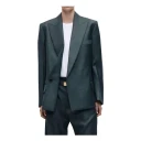 Victoria Beckham Dame Jakker Grønn XS,