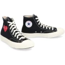 Comme des Garçons Play Converse High Top Sneakers   Black   40
