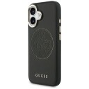 Guess MagSafe Etui for iPhone 17 med Perforert Design - Svart