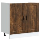  Vask underskap Porto røkt eik 80x46x81,5 cm konstruert tre 8721158422781