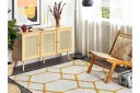 Beyler Ryeteppe 160x230 cm - Svart/hvit