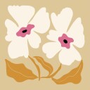 Big Blooming VII Plakat Plakat / 70x70cm