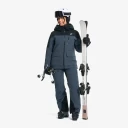 RevolutionRace AccXel Insulated 2L Ski Jacket Dame India Ink/Black Størrelse:4XL   Skalljakke Turjakke & Vindjakke