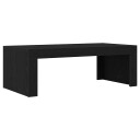  Kaffebord Svart Eik 102x50x35 cm Konstruert Tre