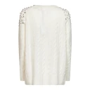 Ermanno Scervino Dame Strikkevarer Hvit M,