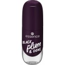essence Gel Nail Colour 84 BLACK plum & DONE