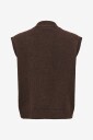 JDY   Vest jdySuper Life S/l V neck Vest Knt N   Brun