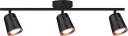 V Tac 18W sort LED vegglampe   3000K 3 hoder   Kulør : Varm