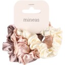 Mineas Scrunchie Satin Small 4 pcs