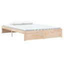 vidaXL Sengeramme heltre 140x200 cm