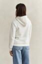 Gant Reg Tonal Shield Hoodie   White   XXL