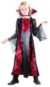 Vampyr Jente kostyme 4-6 år 110-120 cm