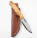 Casström No.10 Jaktkniv med Stabiliserte Bjerkefiner og Stålblad 100 mm