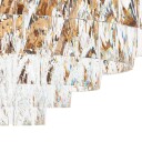 Valparaiso taklampe gull Ø 58 cm metall – Stars of Light   Stue   Glass   Med flere lyskilder