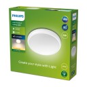 PHILIPS DORIS LED UTENDØRS TAKLAMPE 6W 2700K HVIT 929003191001