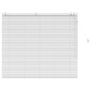 vidaXL Venetiansk persienne Hvit 145 x 130 cm 35 mm