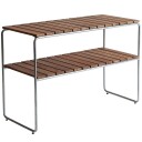 Grythyttan Stålmöbler L105 avlastningsbord teak Grythyttan Stålmöbler