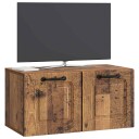  Vegghengt TV skap Gammelt tre 59,5 x 31 x 30 cm Konstruert tre