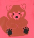 DYR Cph Kjole   Dyrbirdy   Bright Rosa Full Rød Panda   DYR   2 år (92)   Kjole