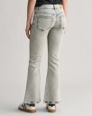 Jeans med boot cut til jenter GREY WORN IN 170