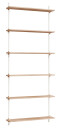 Moebe wall shelving ws.200.1 Eik-hvit