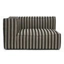 Ferm Living Catena Sofa Armrest Left L400   Louisiana   Sand/Black