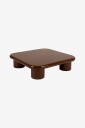 Pastill   Ted sofabord 80x80 cm   Brun