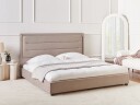 Dobbeltseng med lamellramme Rouen 180x200 cm   Taupe