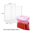 Holder for plastposer med glidelås 2 pk
