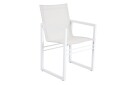 Brafab Vevi spisegruppe Hvit/hvit 4 lenestoler & bord 160x90 cm
