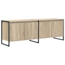  TV skap Sonoma 140 x 36 x 49.5 cm Konstruert tre