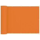 vidaXL Balkong privat skjerm 200 x 1000 cm Stoff med PU belegg Oransje