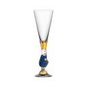 Orrefors The Sparkling Devil champagneglass 19 cl Bl?